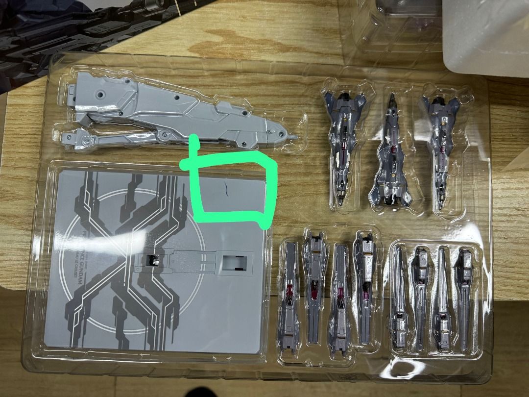 (N)開封品 底座有花痕 Bandai Metal Build Providence Gundam 天意高達 機動戰士 高達, 興趣及遊戲 ...