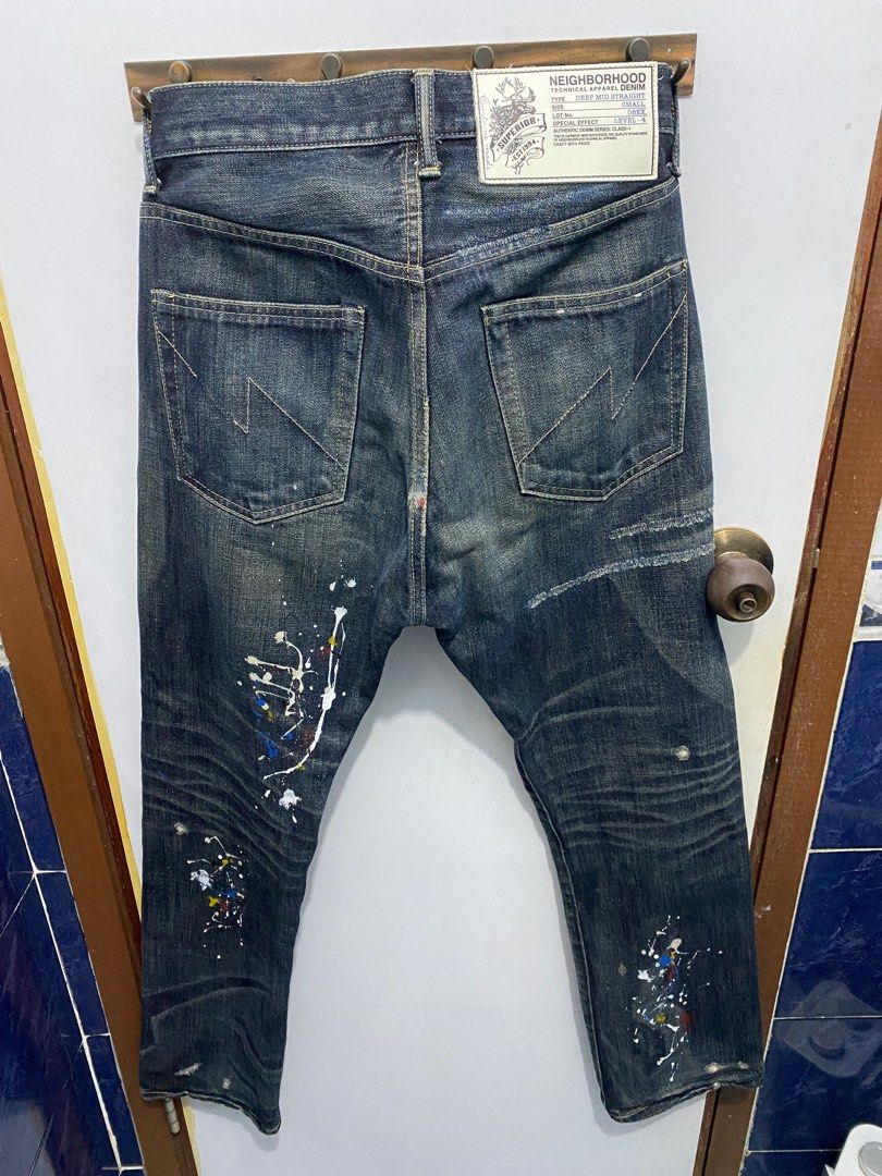 NEIGHBORHOOD Dirt Savage Mid Denim M 黒 ブラック ネイバーフッド ダート サベージ デニム パンツ 国内正規品 Samplekickz ⁄ MR..SK » nbhd jeans
