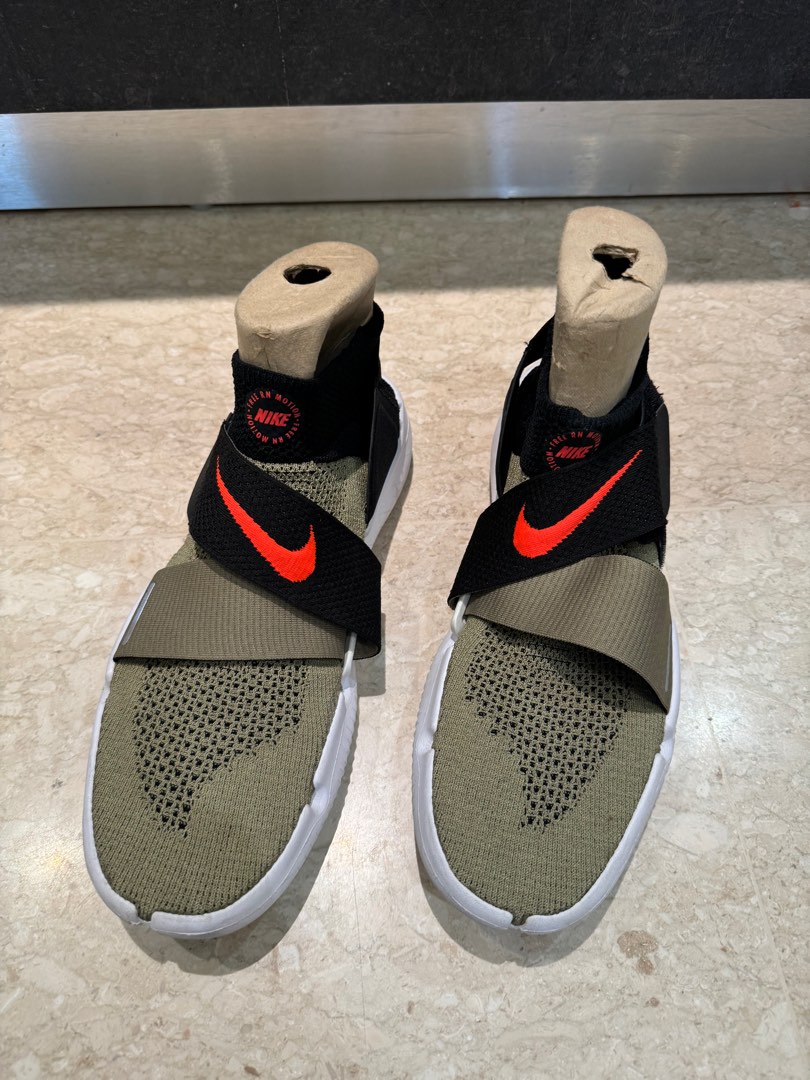 Nike Free RN Motion Flyknit 2018 Size 12 Fesyen Pria Sepatu Sneakers di Carousell