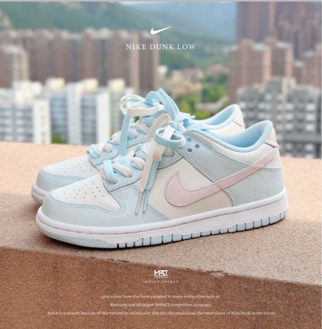 Baby blue nikes womens store