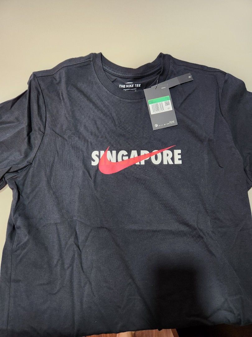 Nike Apparel Nike T Shirt Singapore Nike Singapore Black T-shirt