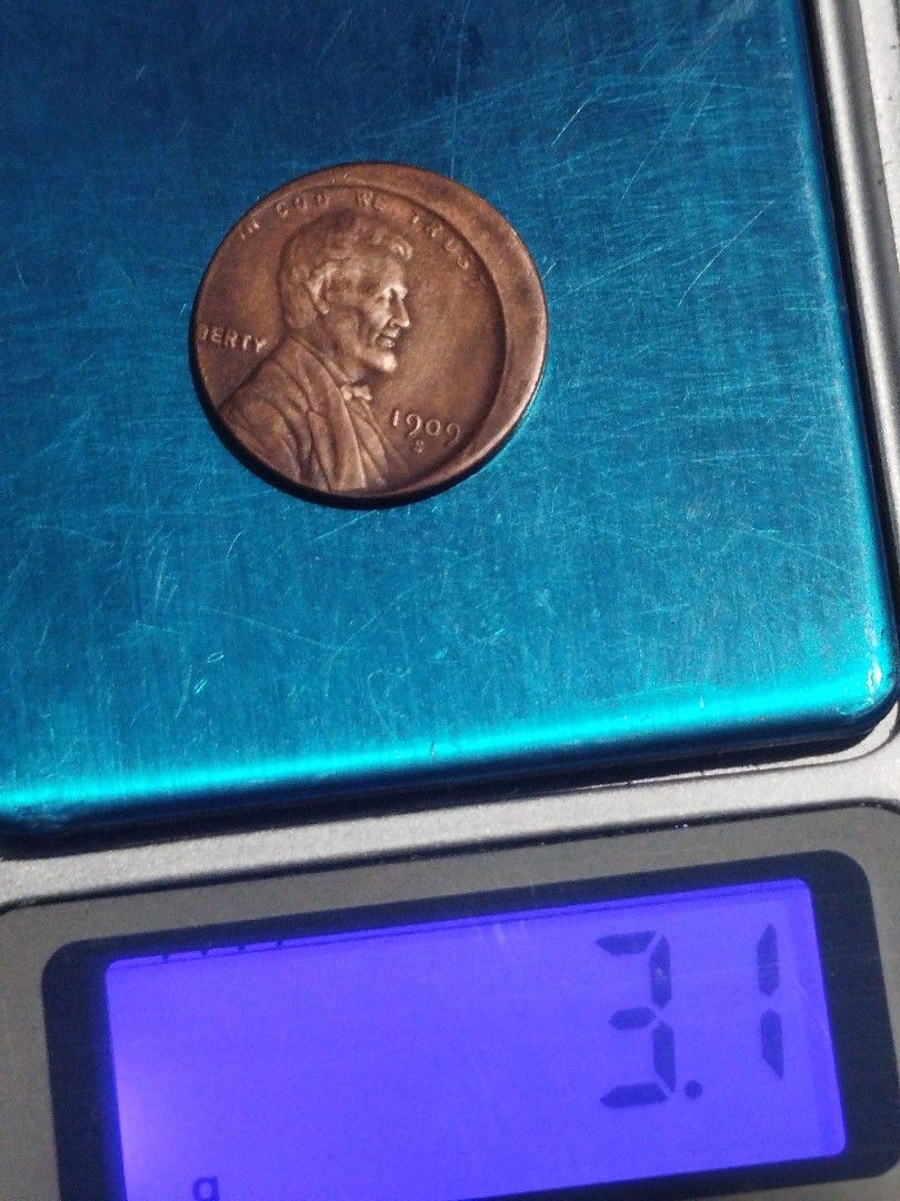 Off centered 1909s vdb wheat penny copy coin (Category: Currency) located in Subic. Submitted by regiedaniel01 (Listing ID 1318201231, Image 3). Description: add sf.