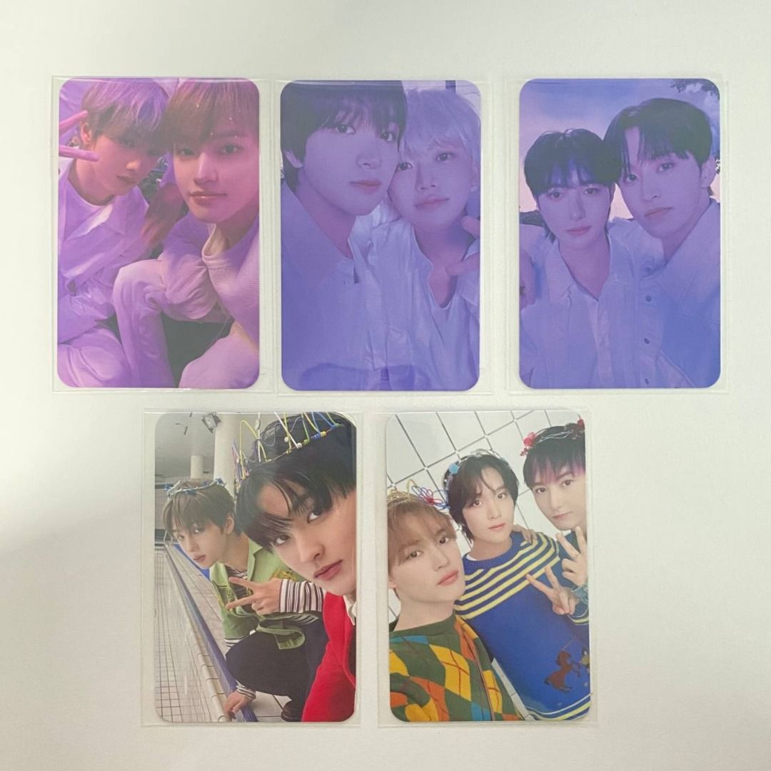 BTTF unit photo card set NCT DREAM mumo
