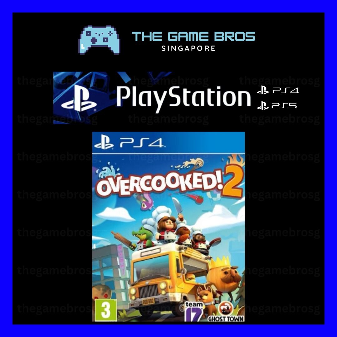 ⭐Overcooked! PS4 PS5 Playstation Digital Download Games
