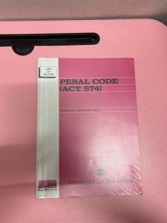 UNIVERSITI MALAYA PENAL CODE ( ACT 574 ), Hobbies & Toys, Books ...