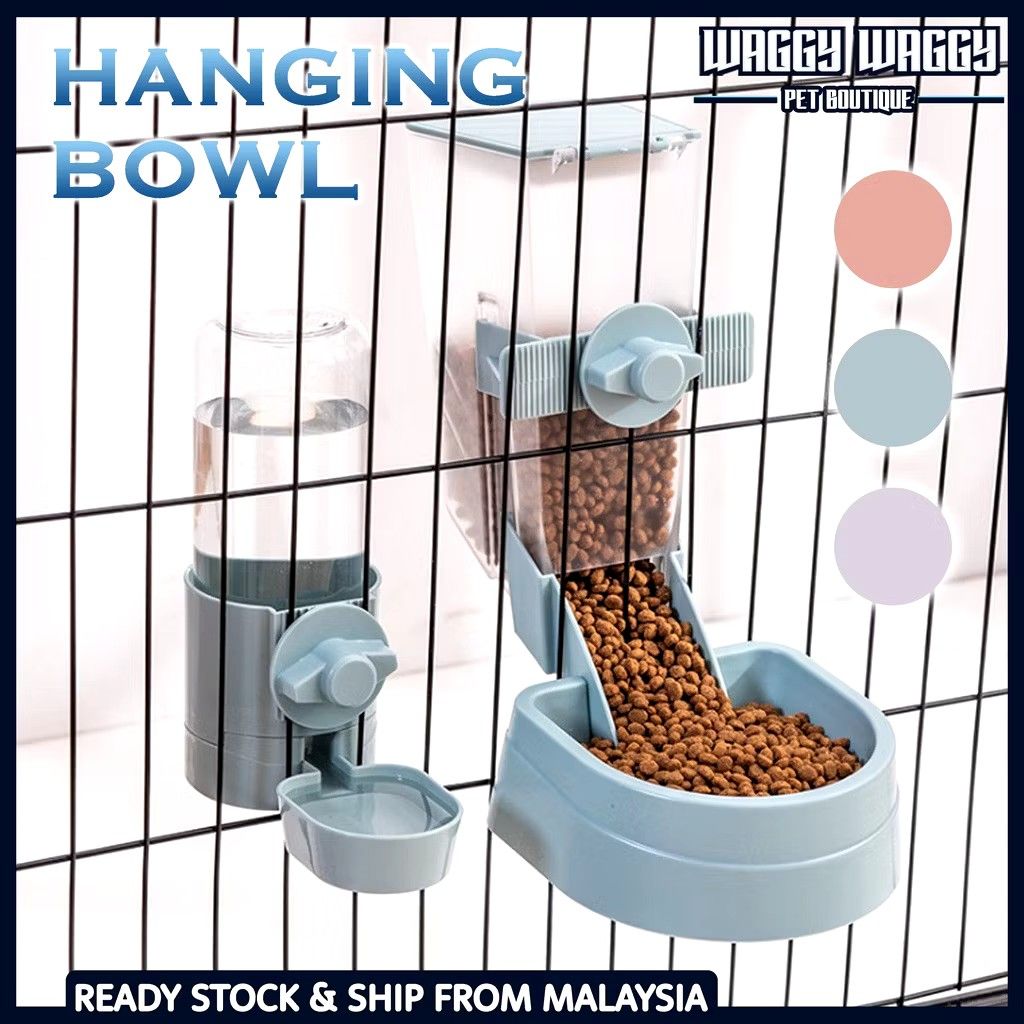 Hanging pet food bowls new arrivals