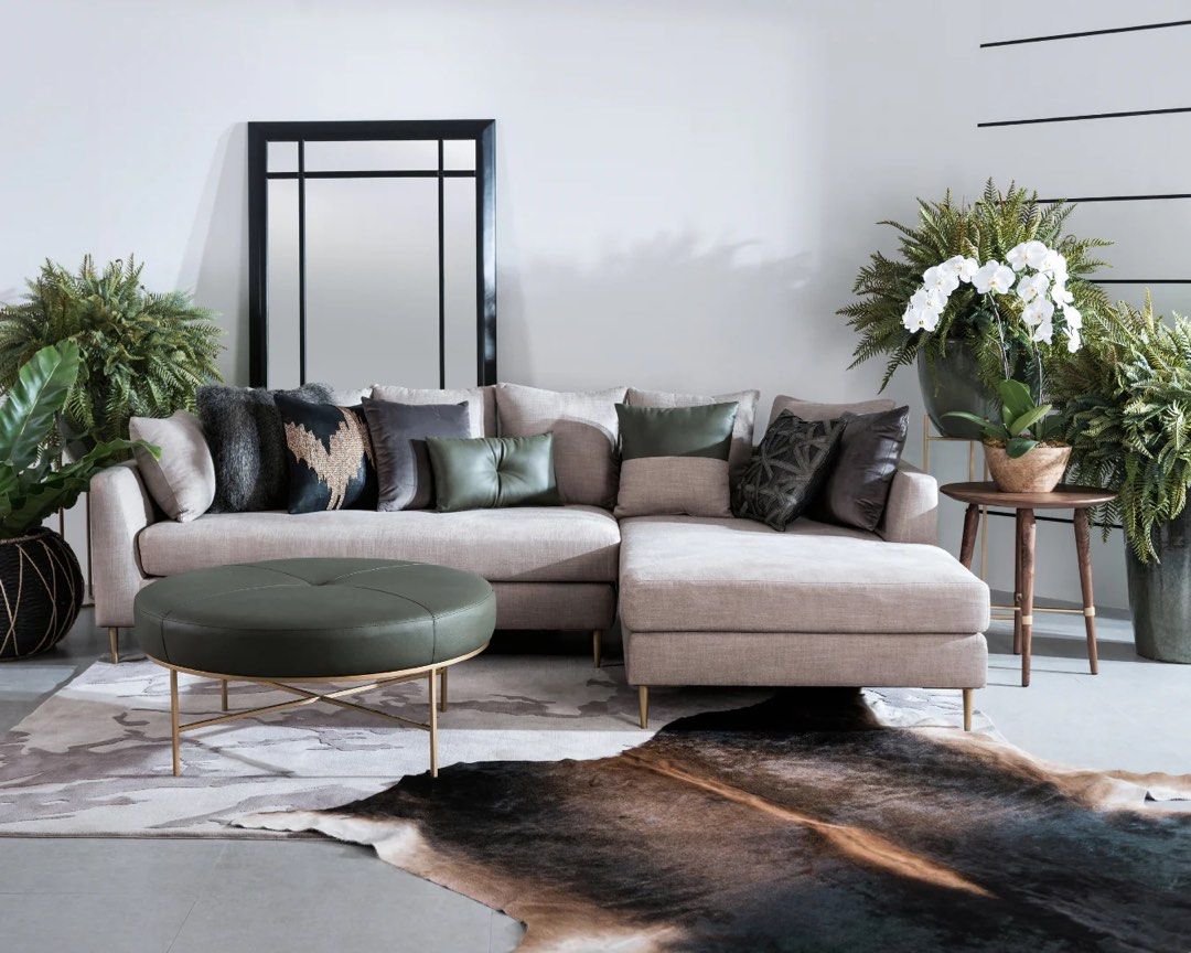 Philux Pacific sectional sofa (Category: Sofas) located in Quezon City. Submitted by closet_luxury (Listing ID 1318236806, Image 1). Description: Original price: 165k Excellent used condition Luxury sofa.