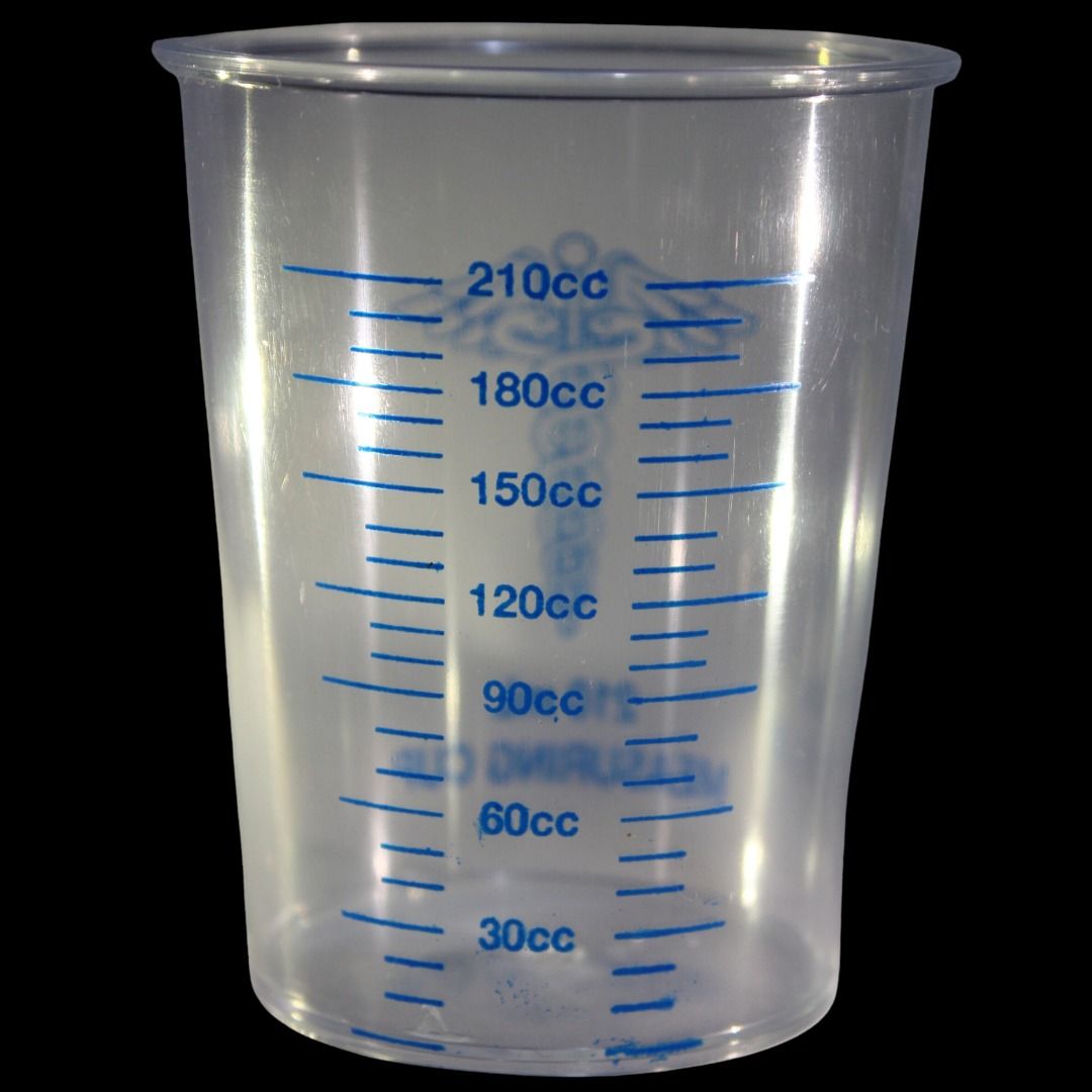 Plastic Medicine Cup 210ml - 100pcs (Category: Medical Supplies & Tools) located in Manila. Submitted by heymayks (Listing ID 1318113818, Image 3). Description: Height: 10.16cm Length: 8.39cm Plastic Medicine Cup 210ml Transparent Can be used in clinics and hospitals. 100pcs = P1,875 200 pcs = P3,000 only .