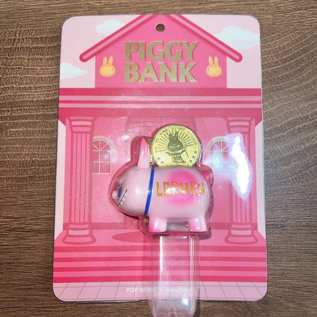 その他 popmart labubu piggy bank POPMART海外限定 LABUBU PIGGY BANK 子豚 貯金箱の通販 by