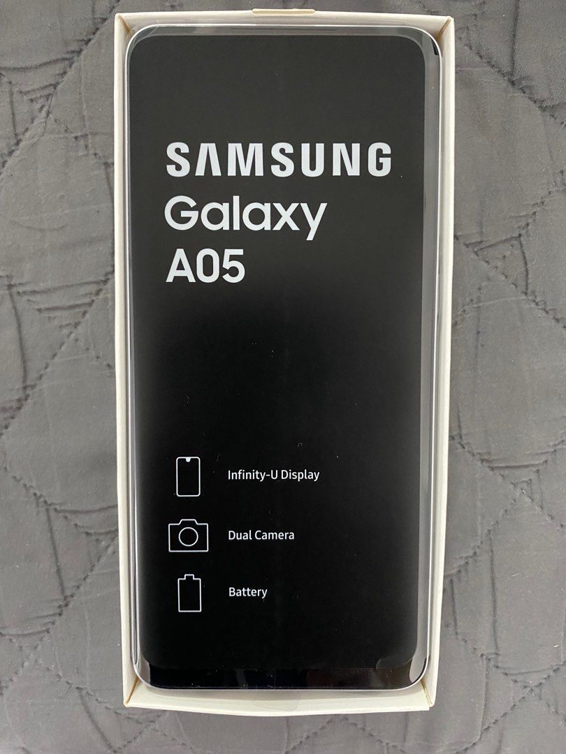Samsung A05 Globe Locked (Category: Samsung) located in Makati City. Submitted by joan_jochico (Listing ID 1318187100, Image 2). Description: Brand new. Globe locked.