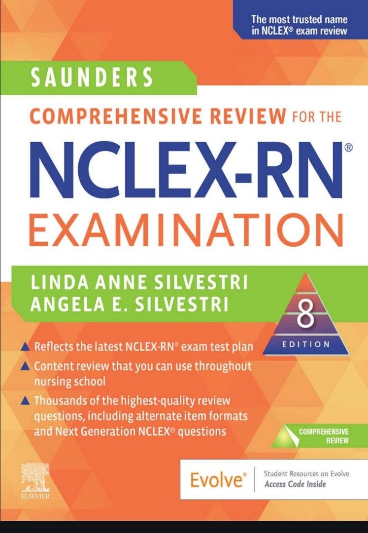 SAUNDERS COMPREHENSIVE REVIEW FOR THE NCLEX-RN EXAMINATION (Category: Textbooks) located in Taytay. Submitted by ecxds (Listing ID 1318219401, Image 1). Description: COMPLETE SAUNDERS COMPREHENSIVE REVIEW FOR THE NCLEX-RN EXAMINATION •Very Helpful Nclex reviewer.