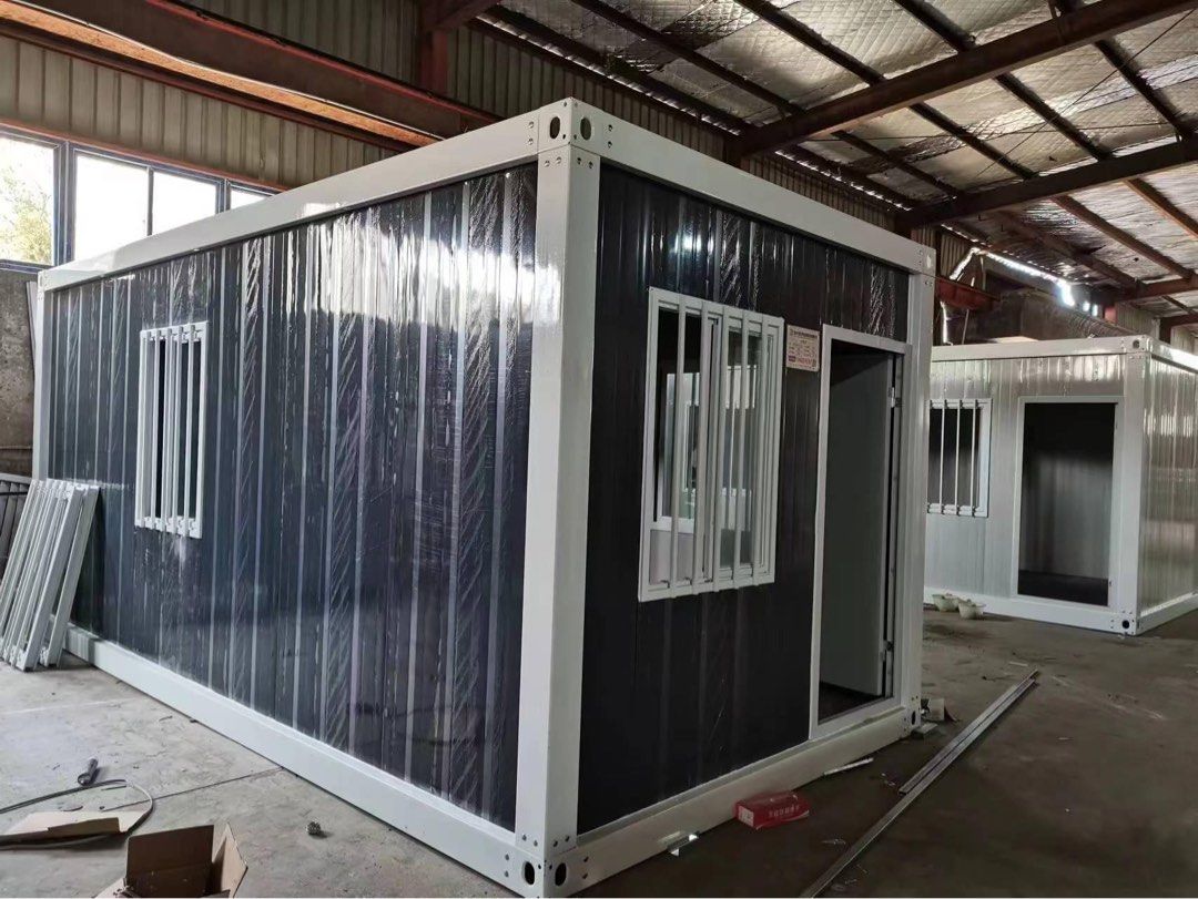 Selling Prefabricated Unit (Category: Construction & Building Materials) located in Manila. Submitted by mistahkenn41529 (Listing ID 1318171061, Image 2). Description: SALE‼️ PREFABRICATED CONTAINER VAN HOUSE/OFFICE 20ft Uses: 🔹Construction Site Offices/Barracks/Temfacil 🔹Room Apartments 🔹Office Building 🔹Dormitory Building 🔹Hotel / Room Accomodations / Beach Houses 🔹Disaster Relief Houses 🔹Warehouse / Stockroom 🔹Restaurants / Mini Coffee
