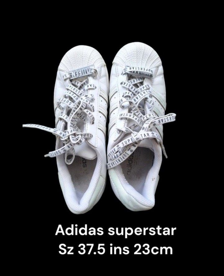 Sepatu Superstar Fv3392 Sepatu Adds, Fesyen Wanita, Sepatu Di