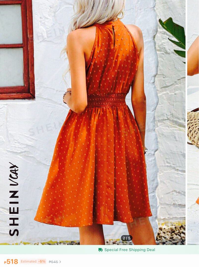 SALE! Shein Elegant Dress, Women's Fashion, Dresses & Sets, Dresses on  Carousell