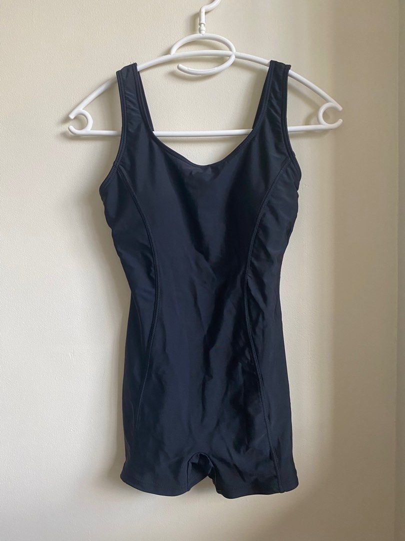 Sogo Black one piece shorts bottom (Category: Bikinis & Swimsuits) located in Pasig City. Submitted by ulit.ulitph (Listing ID 1318123918, Image 1). Description: Black one piece Bottom shorts School swimsuit No issue.
