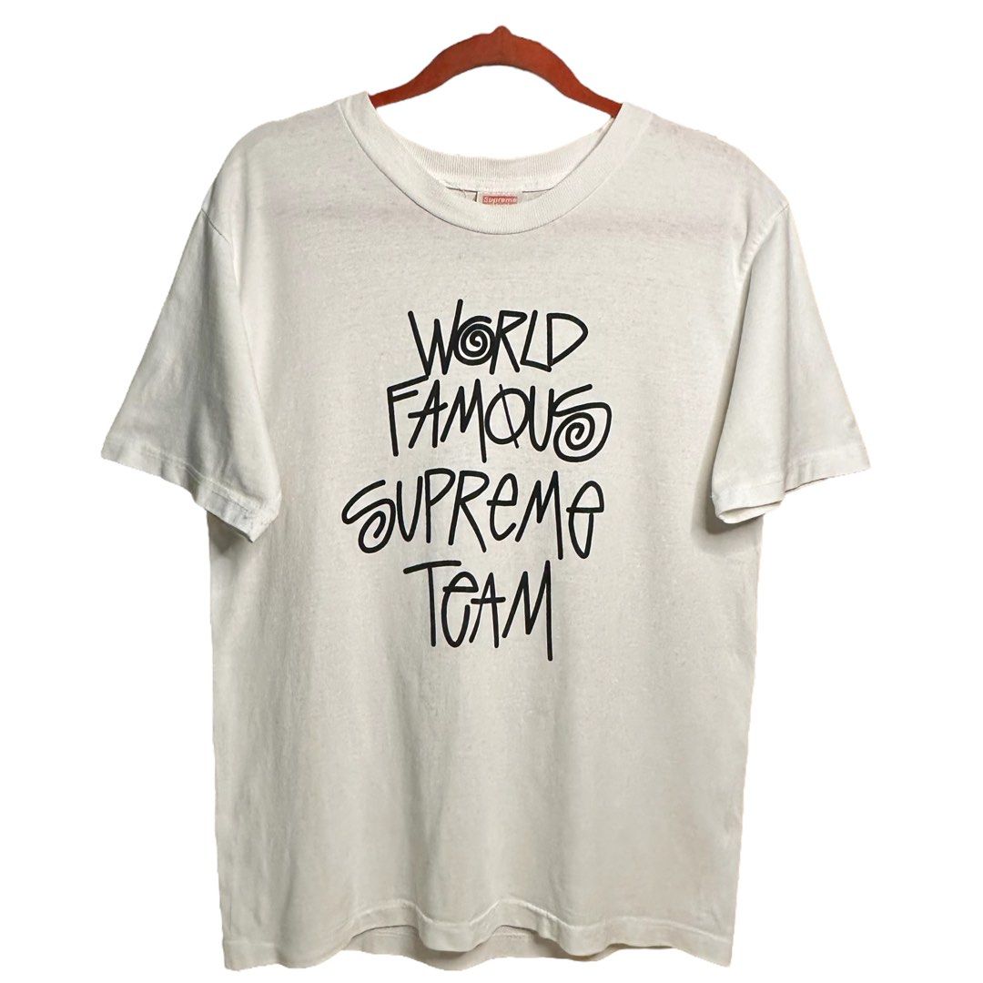 Supreme Stussy 2001 World Famous Supreme Team Vintage