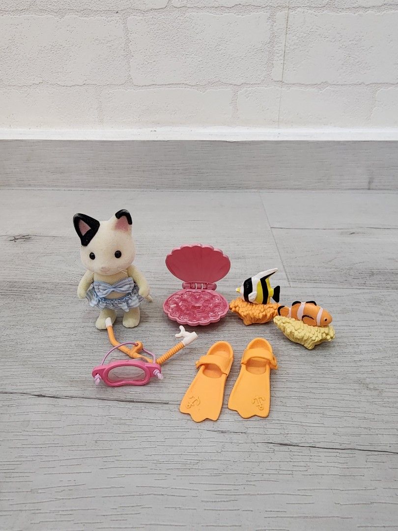 Sylvanian families seaside treasure set hotsell