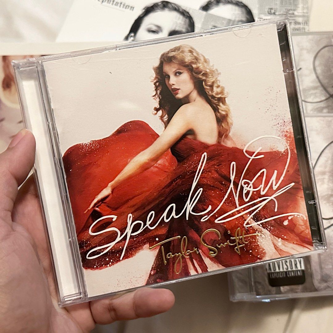 Taylor Swift CDs - Speak Now, 1989, Reputation (Category: CDs & DVDs) located in Mandaluyong City. Submitted by urumikanzaki (Listing ID 1318137370, Image 3). Description: 500 starting price each no polaroids no posters.