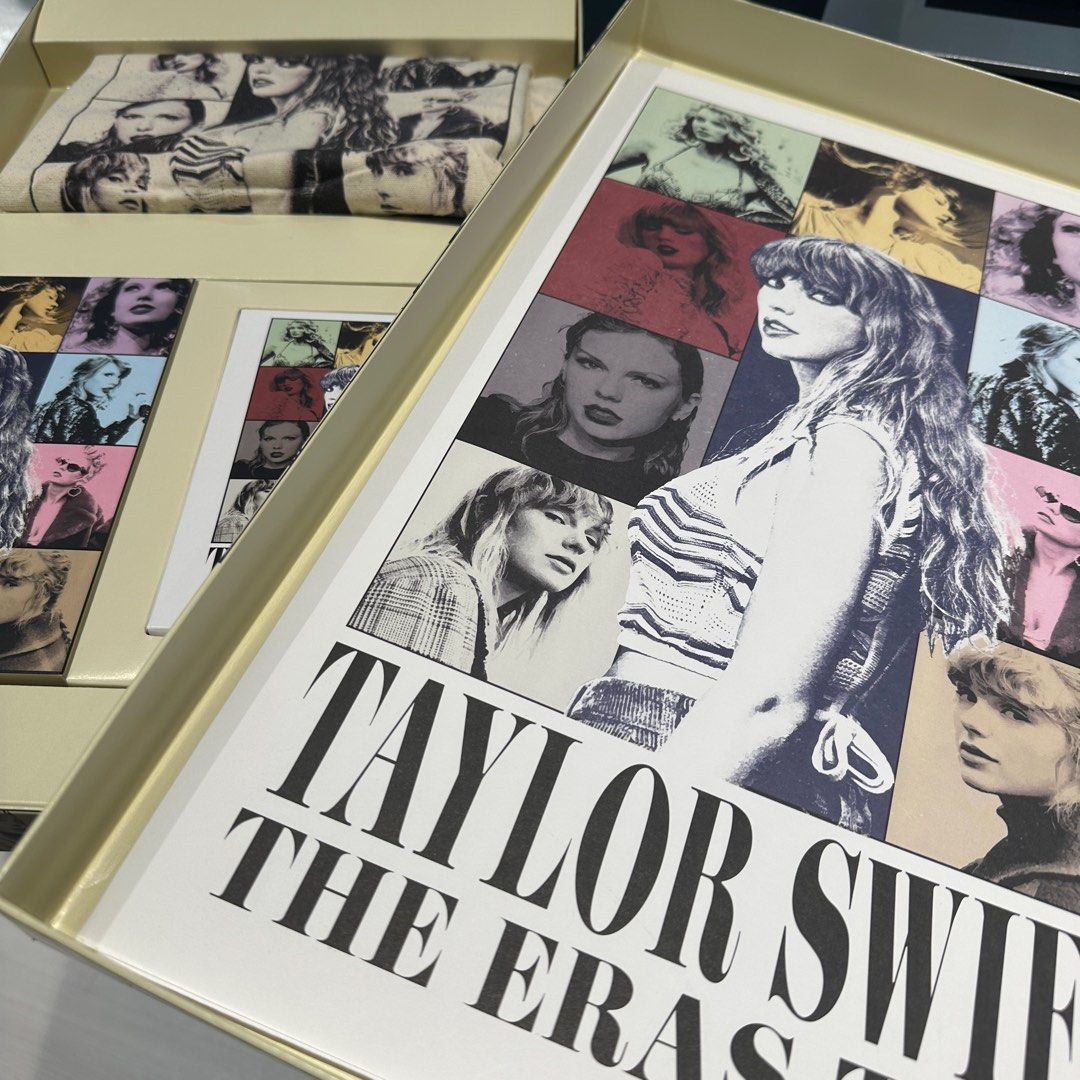 Taylor Swift Eras Tour VIP Kit (SG) (Category: Western Merchandise) located in Marikina City. Submitted by biancaaaaa (Listing ID 1318147804, Image 2). Description: - no vip lanyard and tour pin.