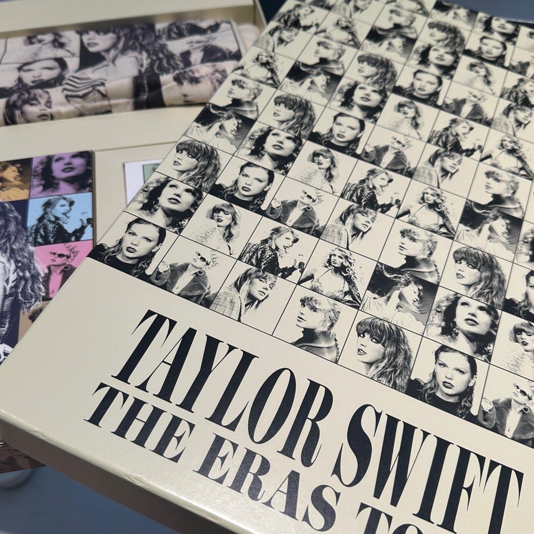 Taylor Swift Eras Tour VIP Kit (SG) (Category: Western Merchandise) located in Marikina City. Submitted by biancaaaaa (Listing ID 1318147804, Image 1). Description: - no vip lanyard and tour pin.