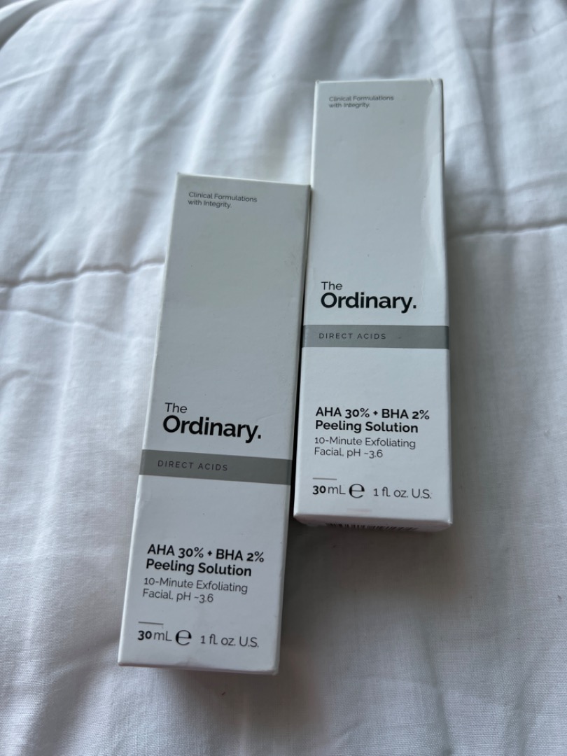 the ordinary aha bha, Beauty & Personal Care, Face, Face Care on Carousell