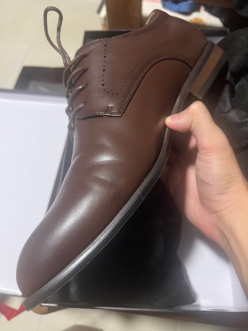 Free tie leather shoes cheap