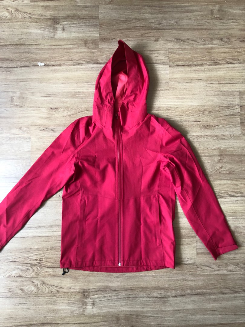 Uniqlo red parka new arrivals