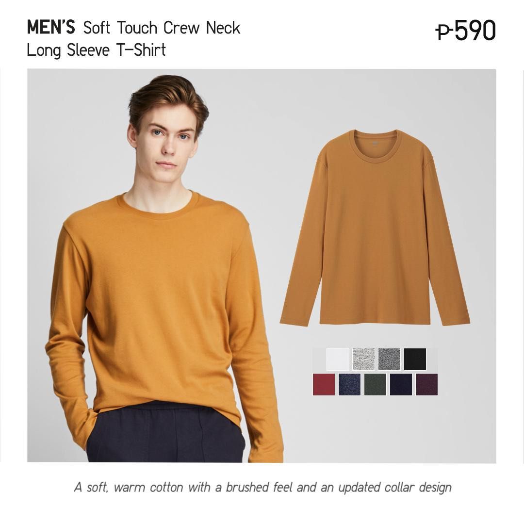 Uniqlo soft touch crew neck top