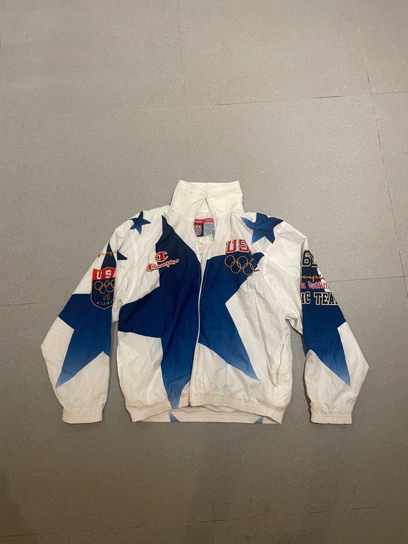 1996 Olympic Olympic Windbreaker USA Atlanta 1996 Olympics Jacket