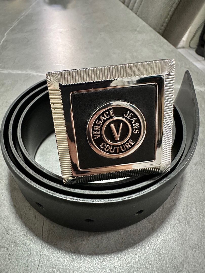 Versace Jeans Couture Belt Men s Fashion Watches Accessories Belts on Carousell