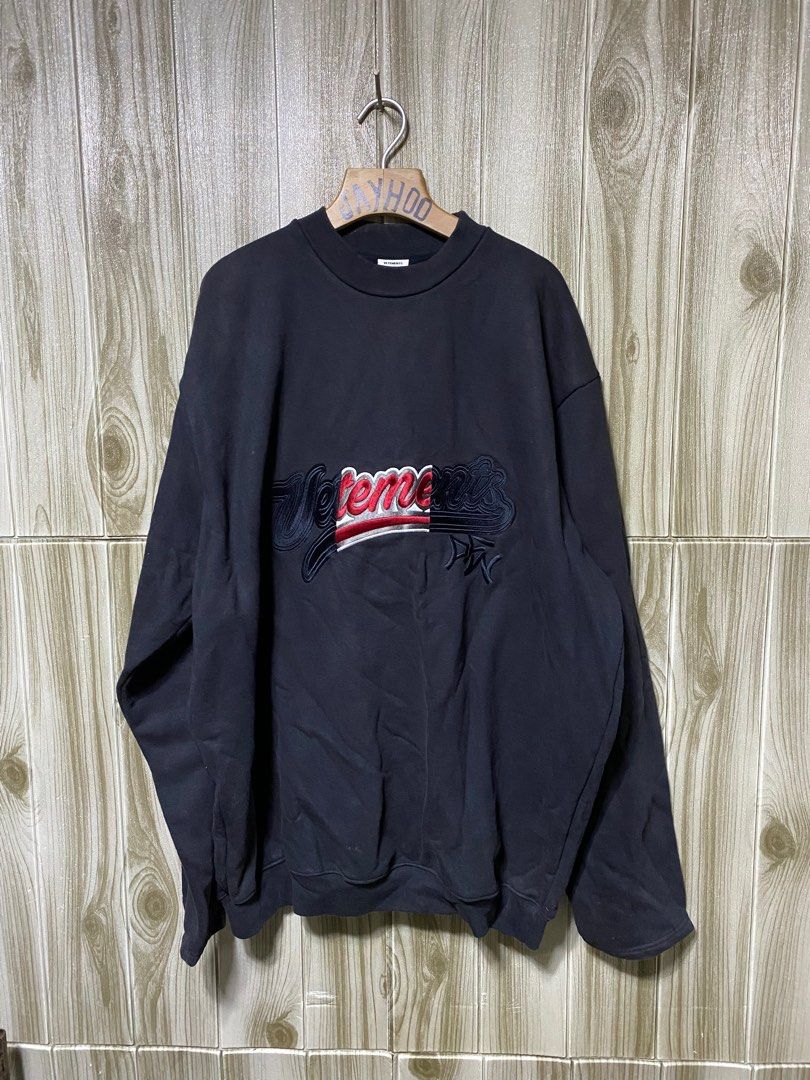 Vetements bro crewneck top