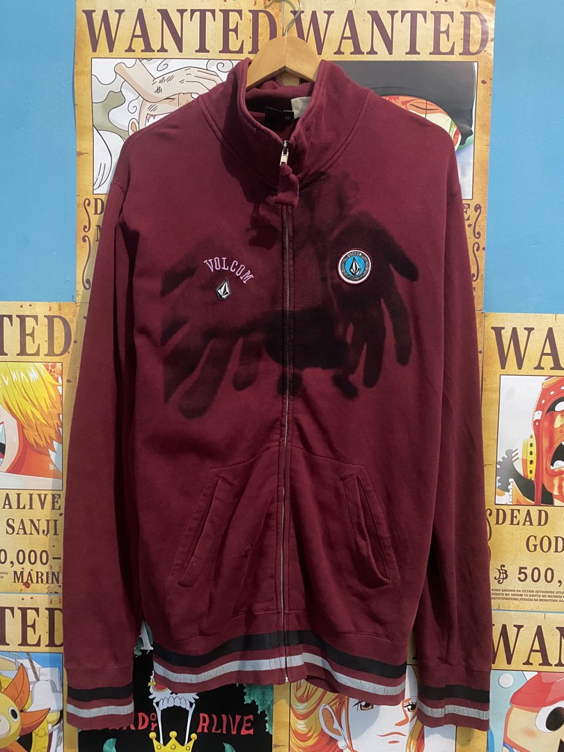 Volcom zipper sweater Men s Fashion Tops Sets Hoodies on Carousell