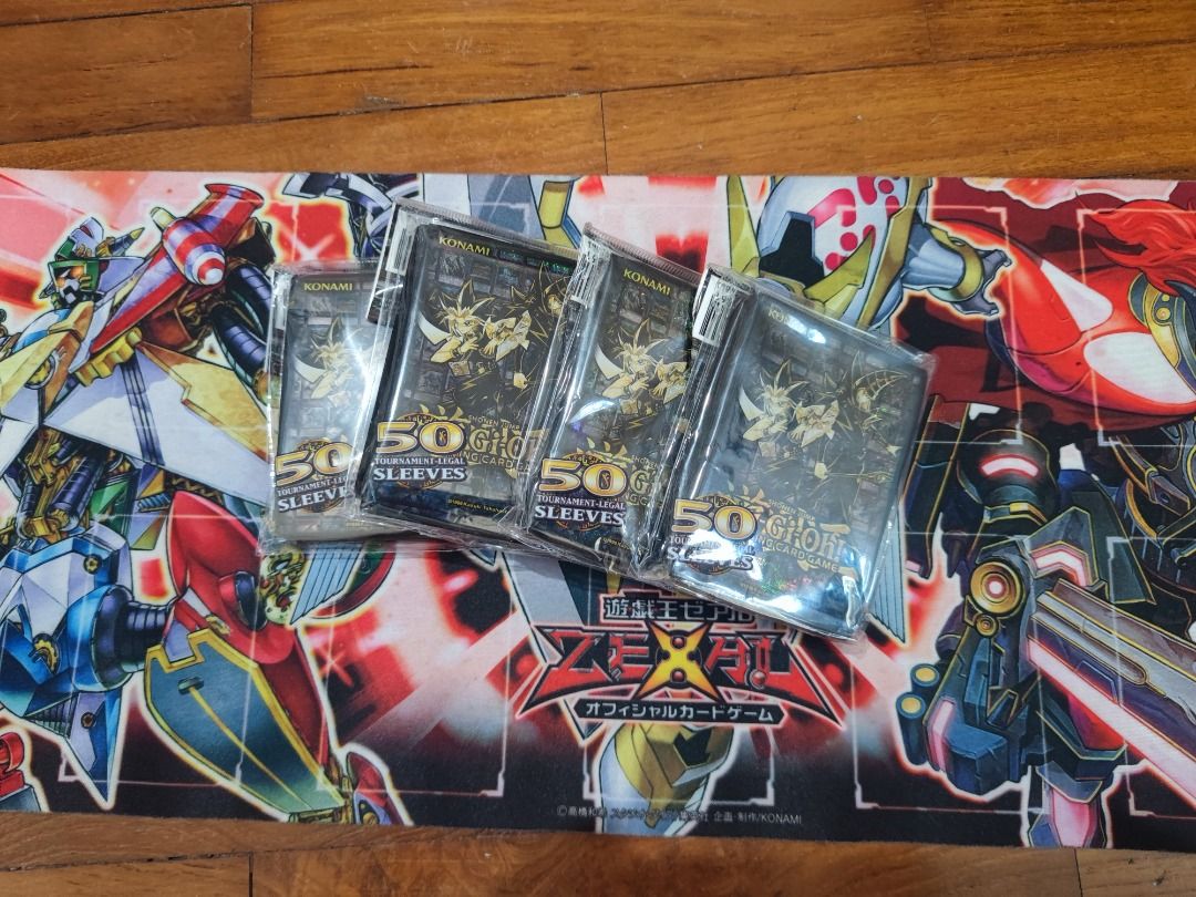 Yugioh Yu-Gi-Oh 20th Anniversary Card Sleeves, Hobbies & Toys, Toys & Games  on Carousell