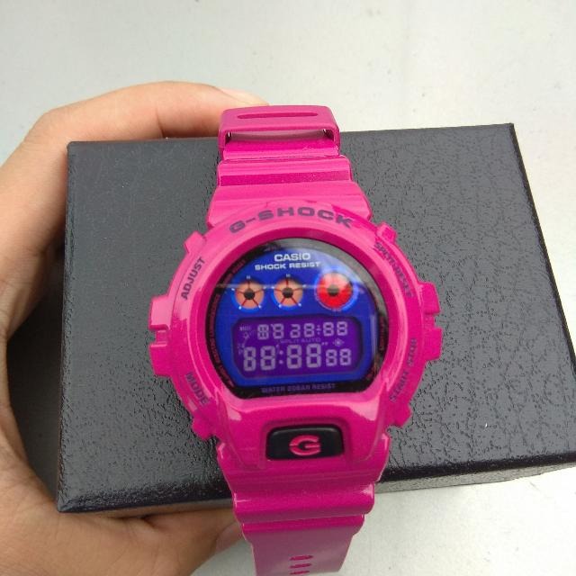 100 Ori Japan Made Dw6900 PL4 Purple Watch for unisex full set Bag