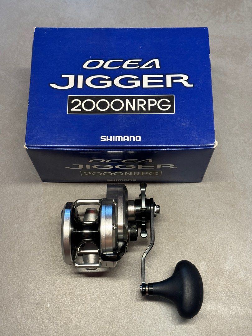 シマノ17OCEA JIGGER 2000 NR PG美品 ☆SHIMANO 2000NRPG