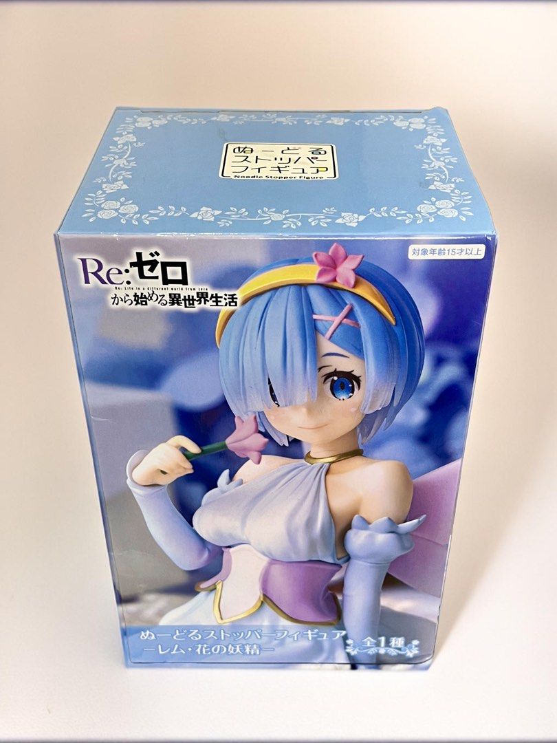 レム Re:ゼロから始める異世界生活 ぬーどるストッパーフィギュア-レム・花の妖精- フィギュア プライズ(AMU-PRZ16794) フリュー リゼロ」より、露出度高めの鬼衣装をまとった「レム」の「ぬーどる