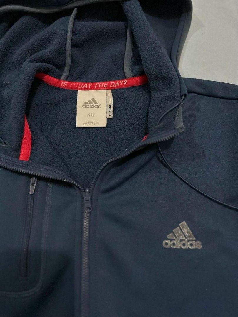 Adidas ClimaWarm Zip Hoodie (Category: Activewear) located in San Carlos City. Submitted by legitupcycleuniqueness (Listing ID 1318375152, Image 3). Description: Legit/ Authentic CR 10/10 Excellent Condition + SF.