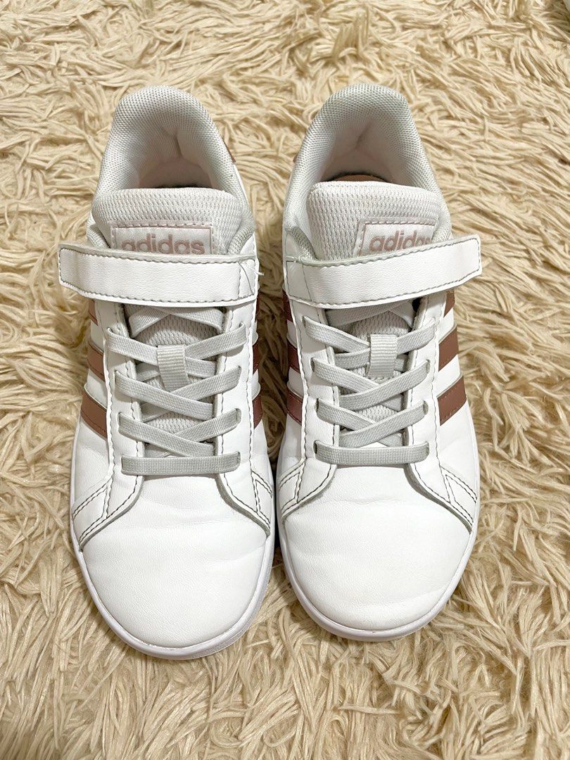 Kids adidas rose gold hotsell