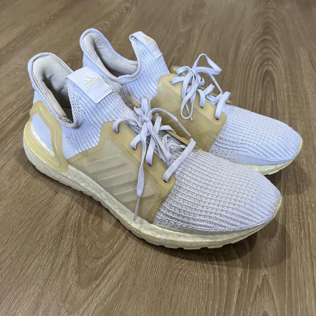 All white adidas ultra boost 19 clearance