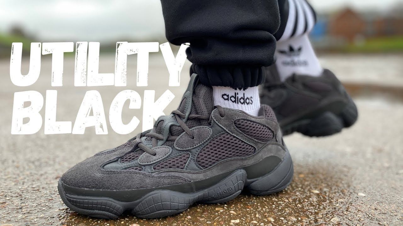 adidas YEEZY 500 Black EU 43 Luxury Sneakers Footwear on Carousell