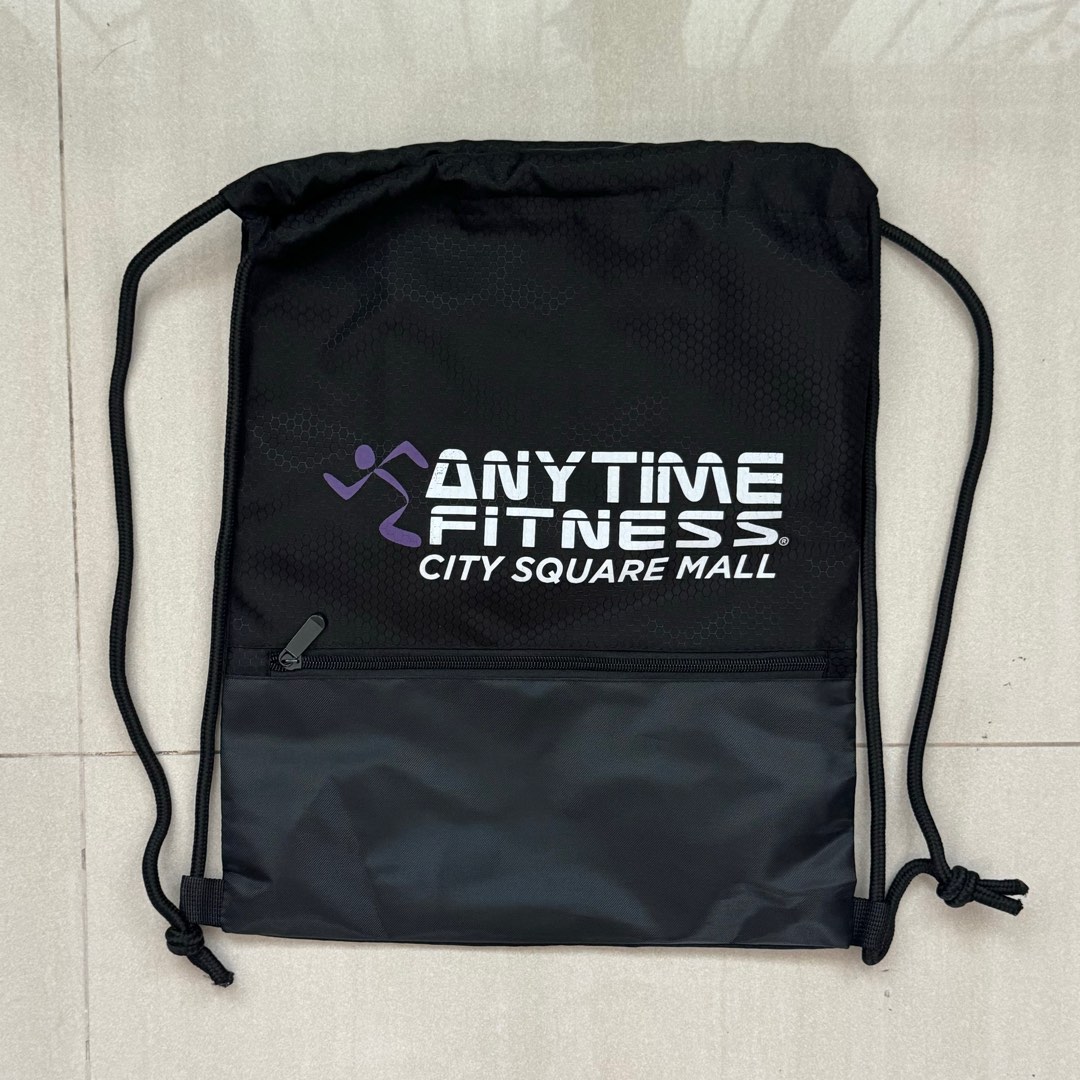 Anytime Fitness Drawstring Bag