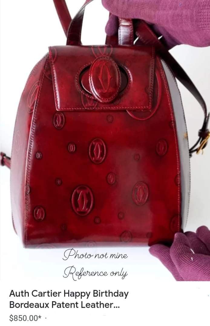 Authentic cartier backpack Women s Fashion Bags Wallets Backpacks on Carousell