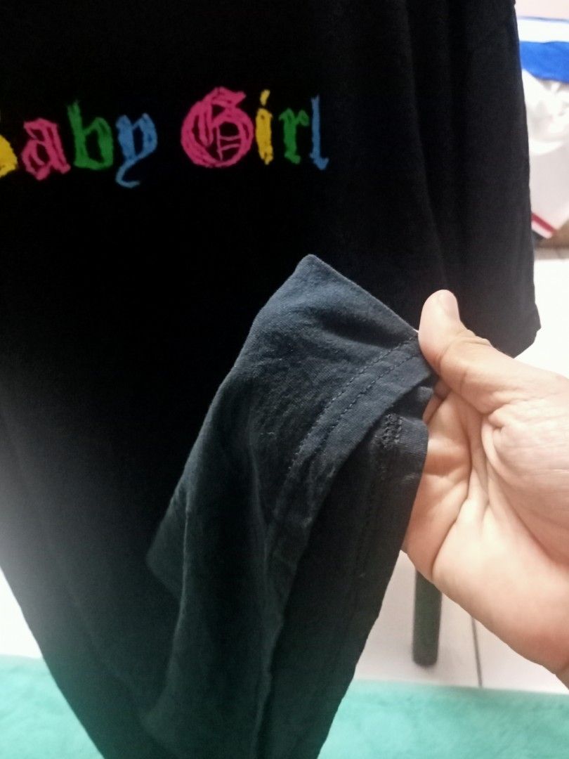 Baby girl x fashion nova shirt Men s Fashion Activewear on Carousell
