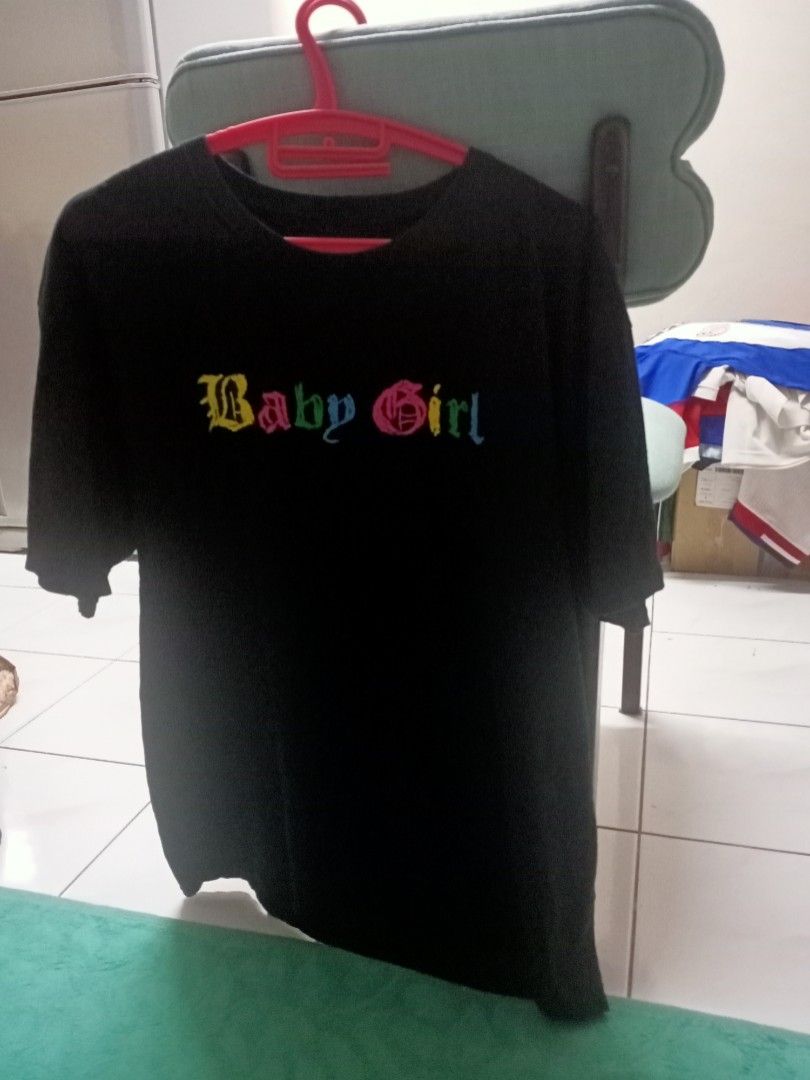 Baby girl x fashion nova shirt Men s Fashion Activewear on Carousell