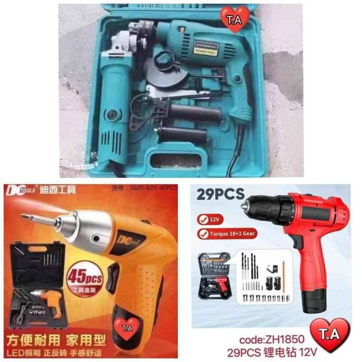 Barena set (Category: Construction Tools & Equipment) located in Manila. Submitted by saguittarian06 (Listing ID 1318263591, Image 1). Description: Restock !! Barena Set Orange PHP: 500. Only Red PHP: 800. Only Blue PHP: 950. Only No warranty Good Quality.