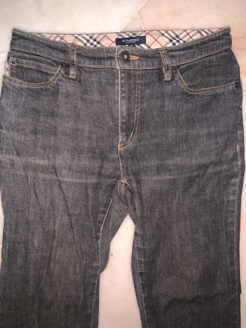 Burberry Original Vintage Jeans Grey Denim