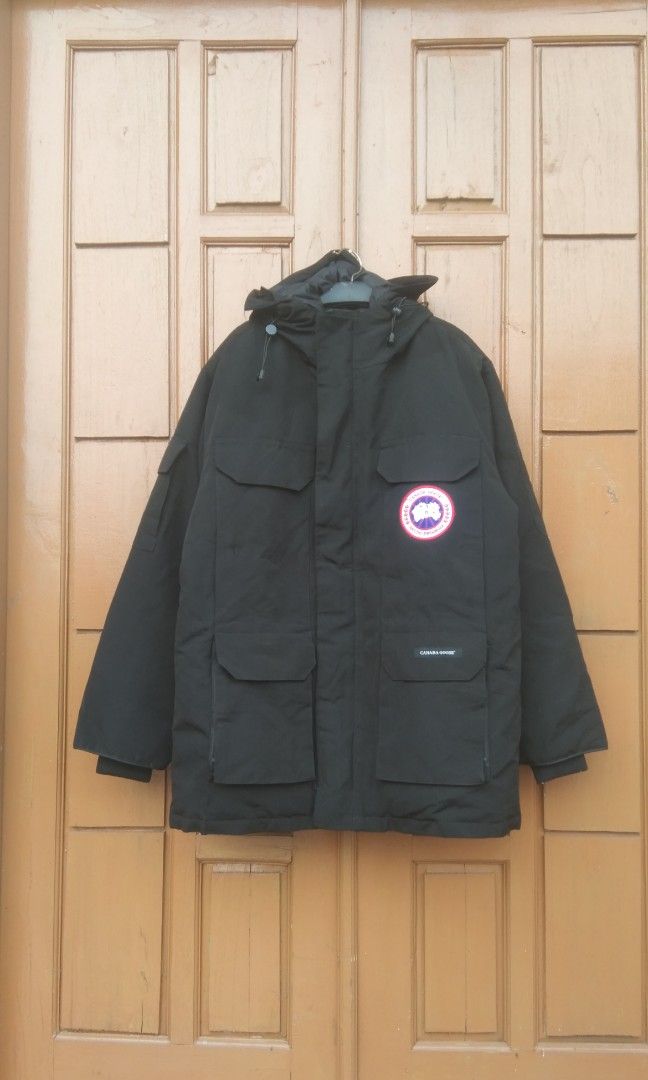 Canada goose expedition jaket, Fesyen Pria, Pakaian Baju Luaran