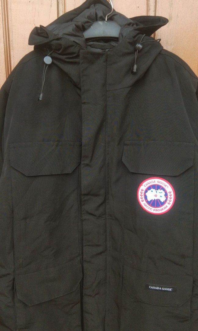 Canada goose expedition jaket, Fesyen Pria, Pakaian Baju Luaran