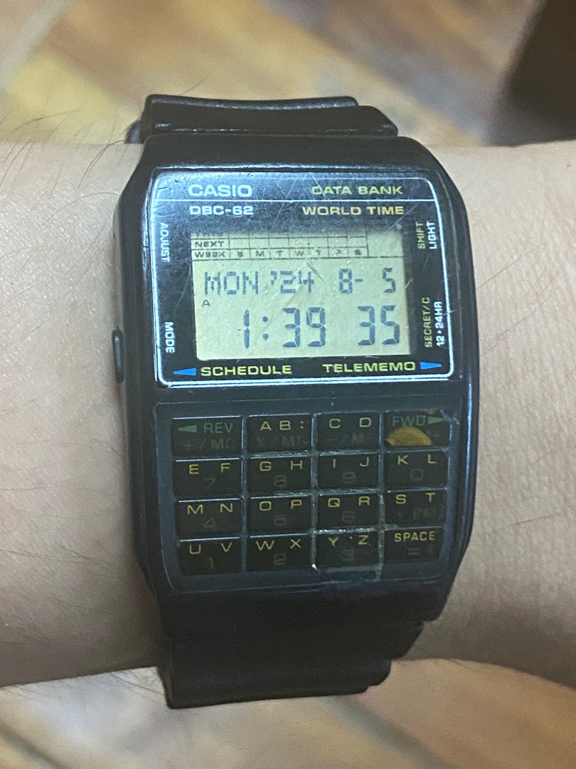 CASIO DATA BANK DBC-62 カシオデータバンク テレメモ　レア 2025年最新】DBC-62の人気アイテム - メルカリ