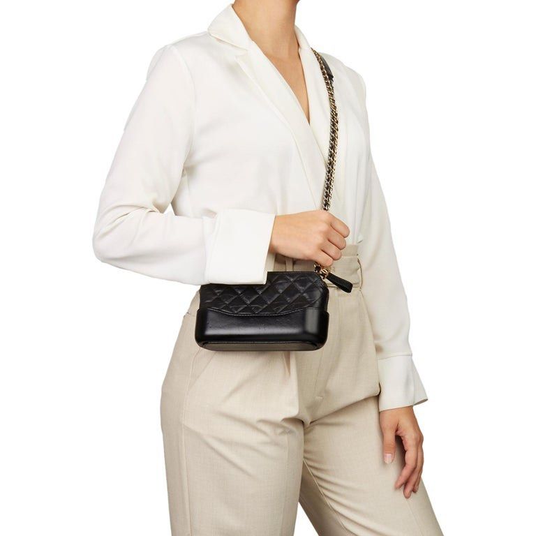 Chanel micro Gabrielle, Women's Fashion, Bags & Wallets, Clutches on ...